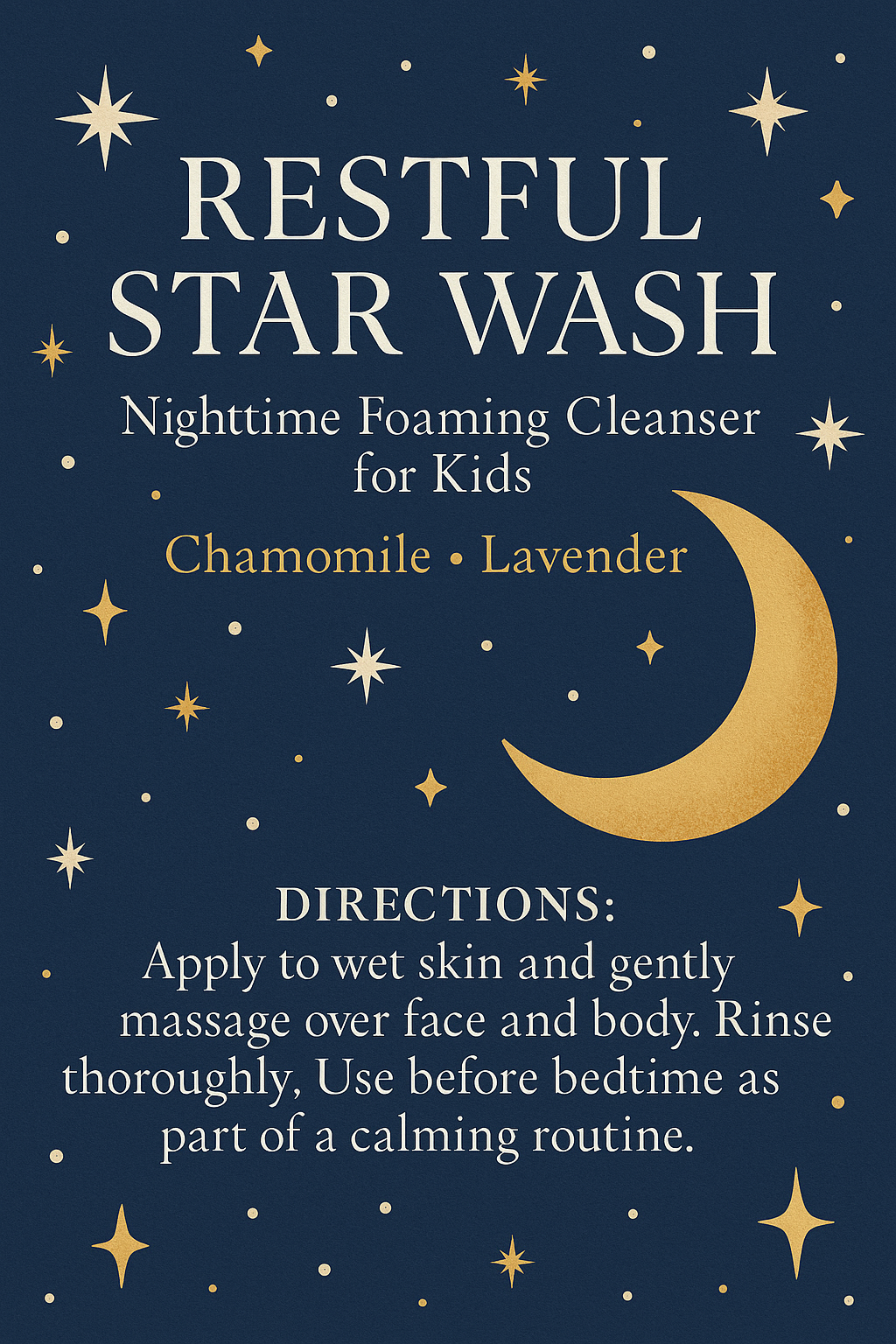 Restful Star Wash ✨